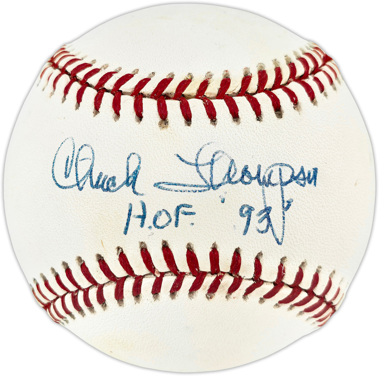 Chuck Thompson Autographed Official AL Baseball Baltimore Orioles Announcer "HOF 93" JSA #H10005
