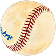 Dave Silvestri Autographed Official AL Baseball New York Yankees SKU #257457