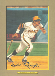 Willie Stargell Autographed Perez Steele Great Moments Postcard Pittsburgh Pirates SKU #257244