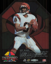 Jeff Blake Autographed 1997 Donruss Studio Card Cincinnati Bengals #285/1000 SKU #257297