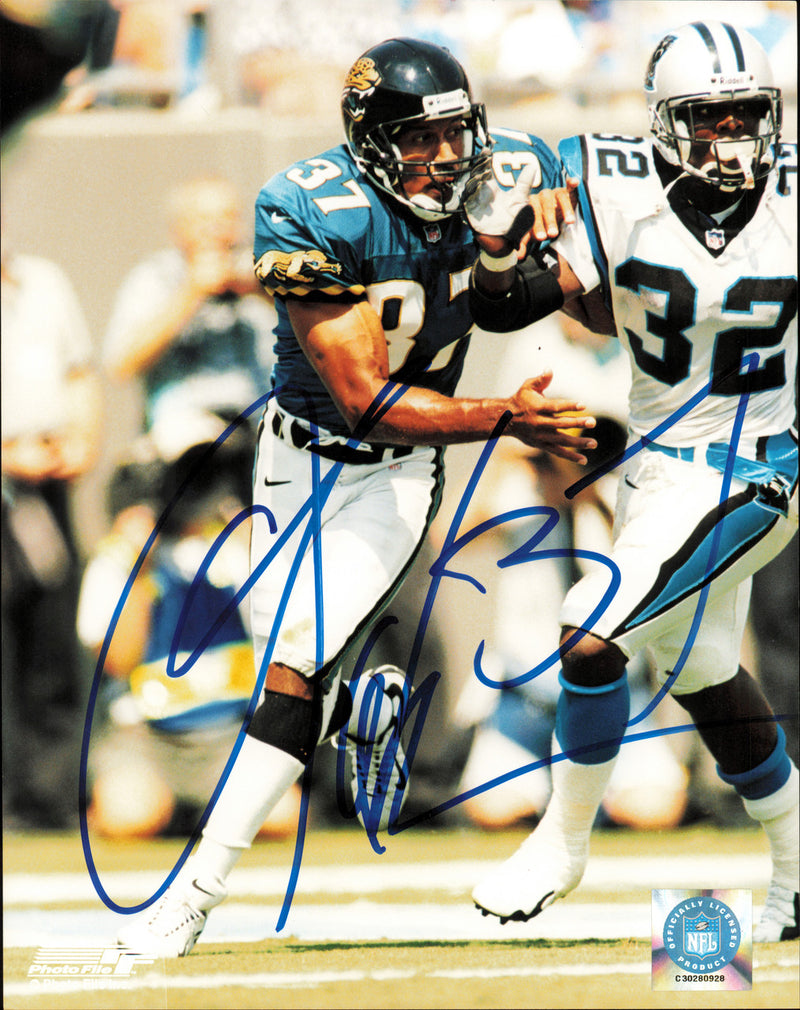 Carnell Lake Autographed 8x10 Photo Jacksonville Jaguars SKU #257302