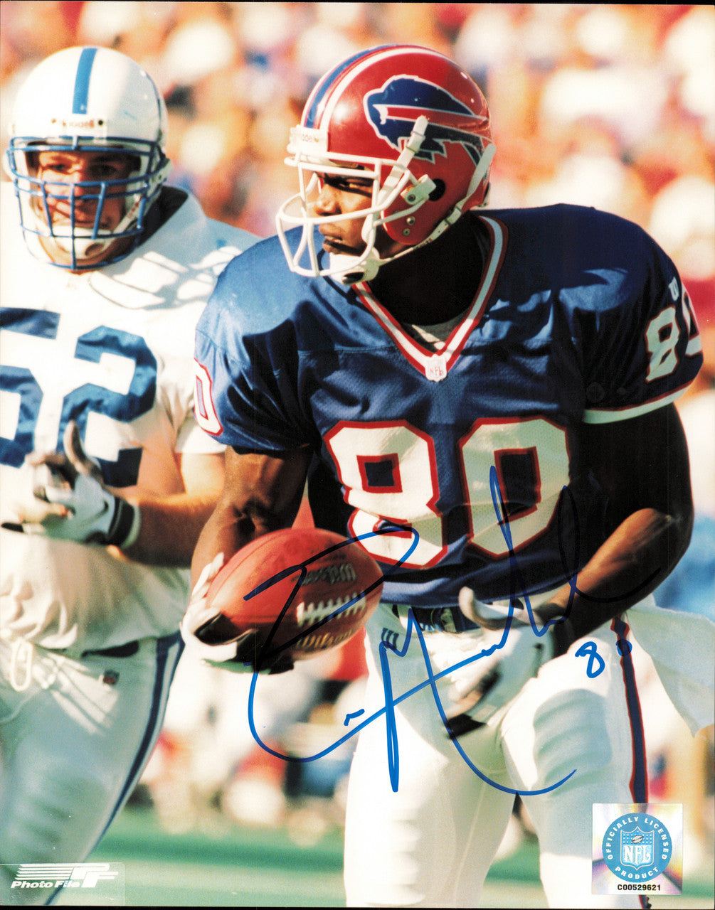 Eric Moulds Autographed 8x10 Photo Buffalo Bills SKU #257313