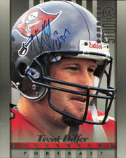 Trent Dilfer Autographed 1997 Donruss Studio Card #7 Tampa Bay Buccaneers SKU #257317
