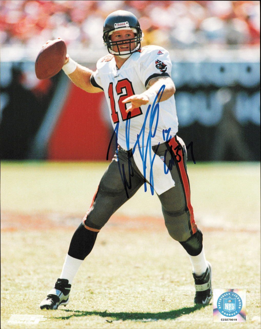 Trent Dilfer Autographed 8x10 Photo Tampa Bay Buccaneers SKU #257318