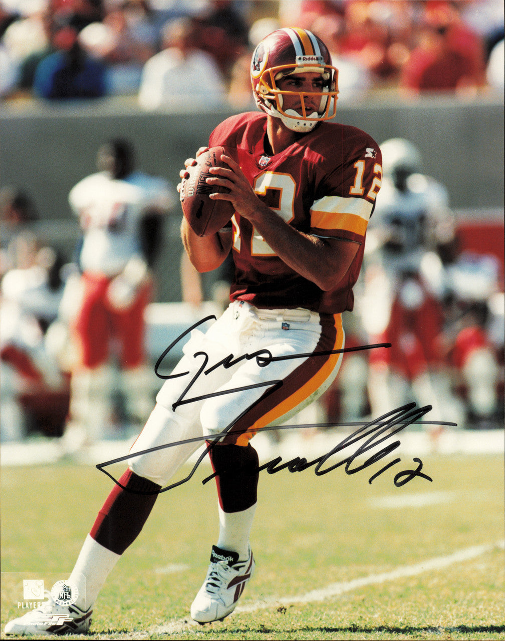 Gus Frerotte Autographed 8x10 Photo Washington Redskins SKU #257345