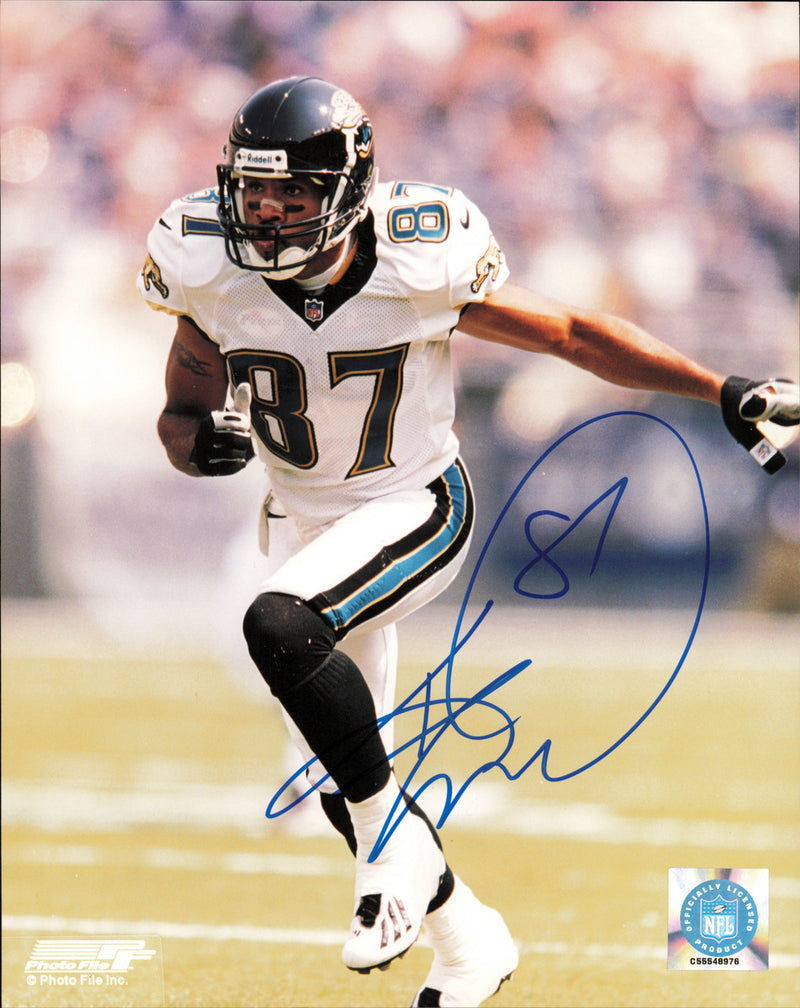 Keenan McCardell Autographed 8x10 Photo Jacksonville Jaguars SKU #257350