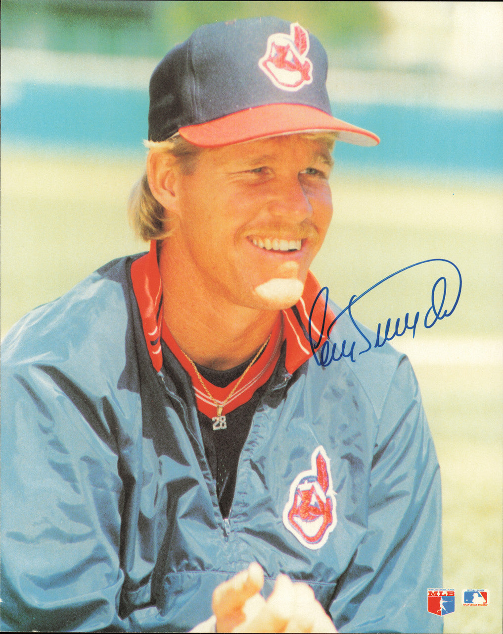 Cory Snyder Autographed 8x10 Photo Cleveland Indians SKU #257363
