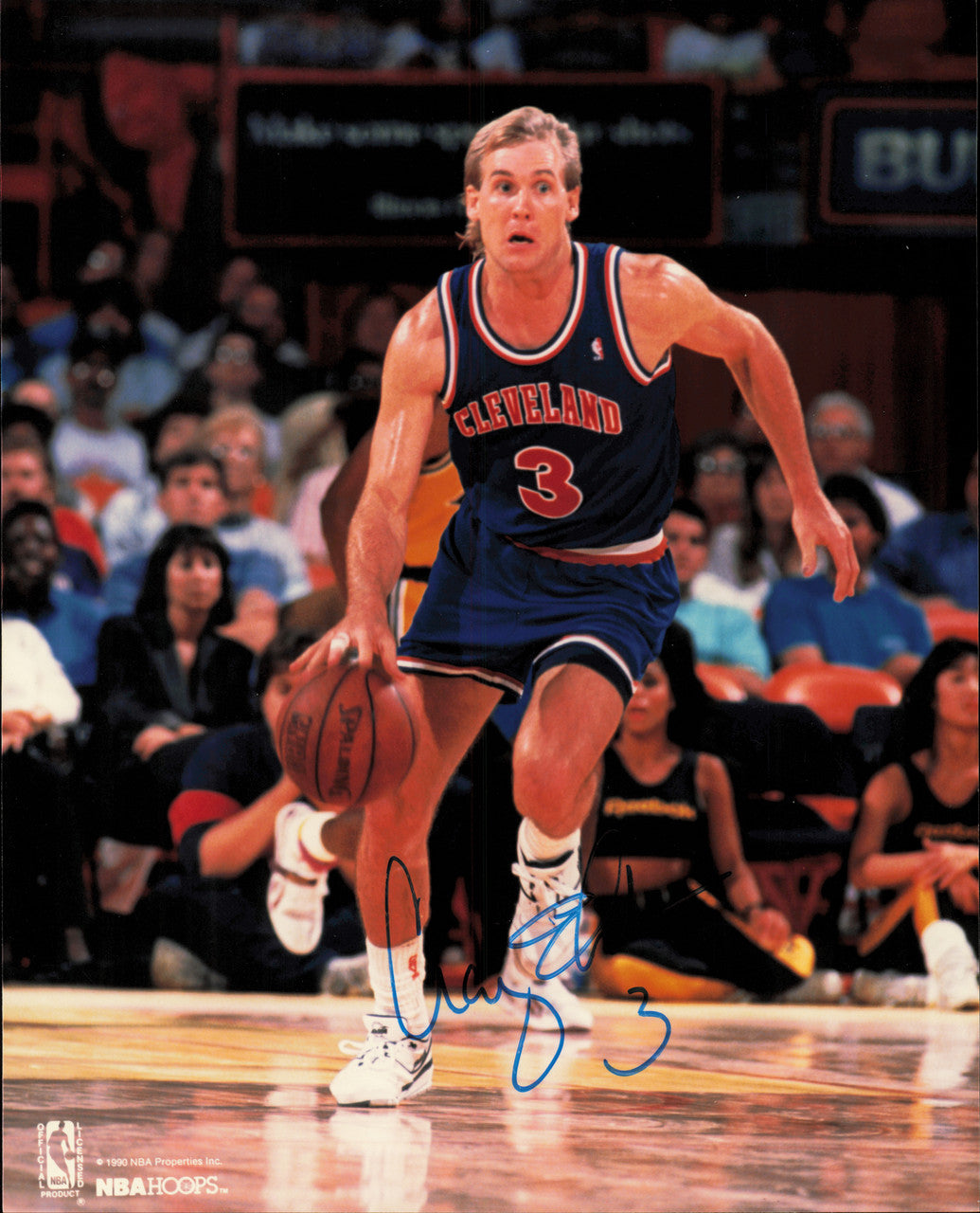 Craig Ehlo Autographed 8x10 Photo Cleveland Cavaliers SKU #257373