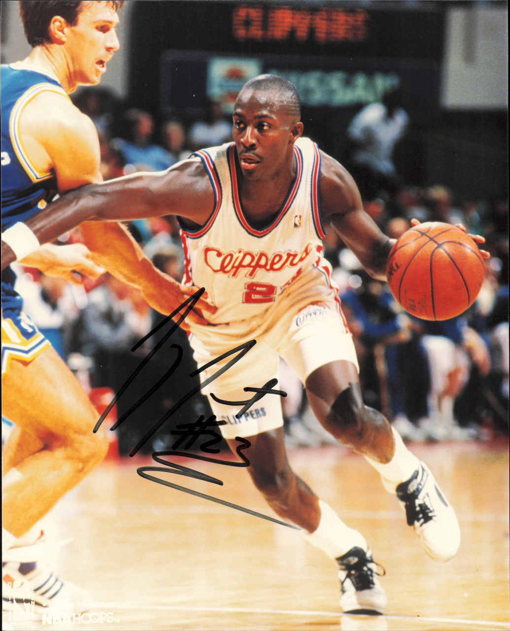 Gary Grant Autographed 8x10 Photo Los Angeles Clippers SKU #257379