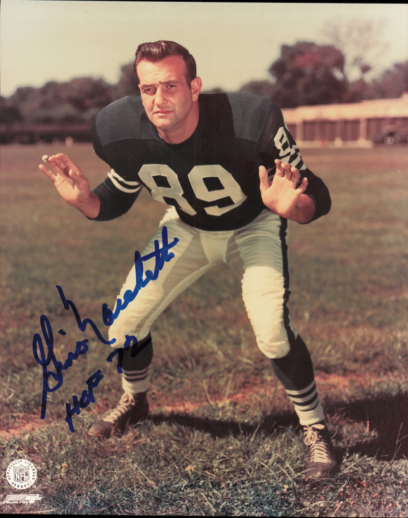 Gino Marchetti Autographed 8x10 Photo Baltimore Colts "HOF 72" SKU #257390