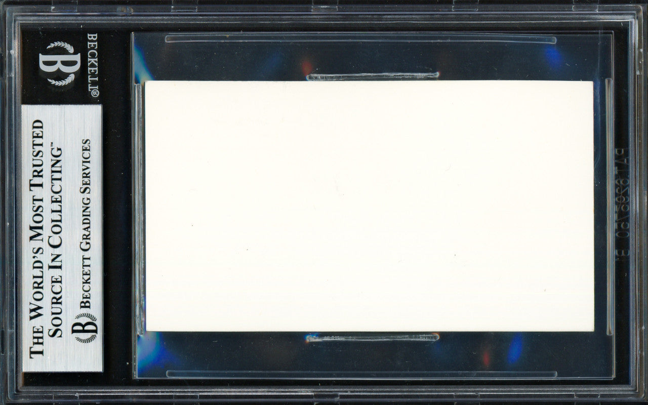 Crash Davis Autographed Business Card Philadelphia A's "Bull Durham" Beckett BAS #19210441