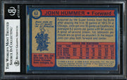 John Hummer Autographed 1974-75 Topps Card #52 Seattle Supersonics Beckett BAS #19212711