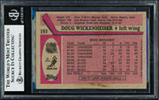 Doug Wickenheiser Autographed 1987-88 Topps Card #193 St. Louis Blues Beckett BAS #19208355