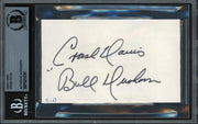 Crash Davis Autographed 3x5 Index Card Bull Durham Beckett BAS #19214741