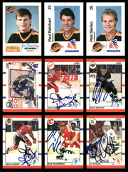 1987-1993 Hockey Autographed Cards (100 Count Lot) SKU #257850