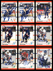 1987-1993 Hockey Autographed Cards (100 Count Lot) SKU #257850