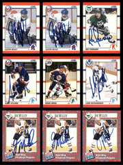 1987-1993 Hockey Autographed Cards (100 Count Lot) SKU #257850