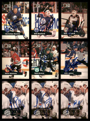 1987-1993 Hockey Autographed Cards (100 Count Lot) SKU #257850