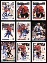 1987-1993 Hockey Autographed Cards (100 Count Lot) SKU #257850