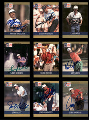 1990 Pro Set Golf Autographed Cards (39 Count Lot - All Different) SKU #257856
