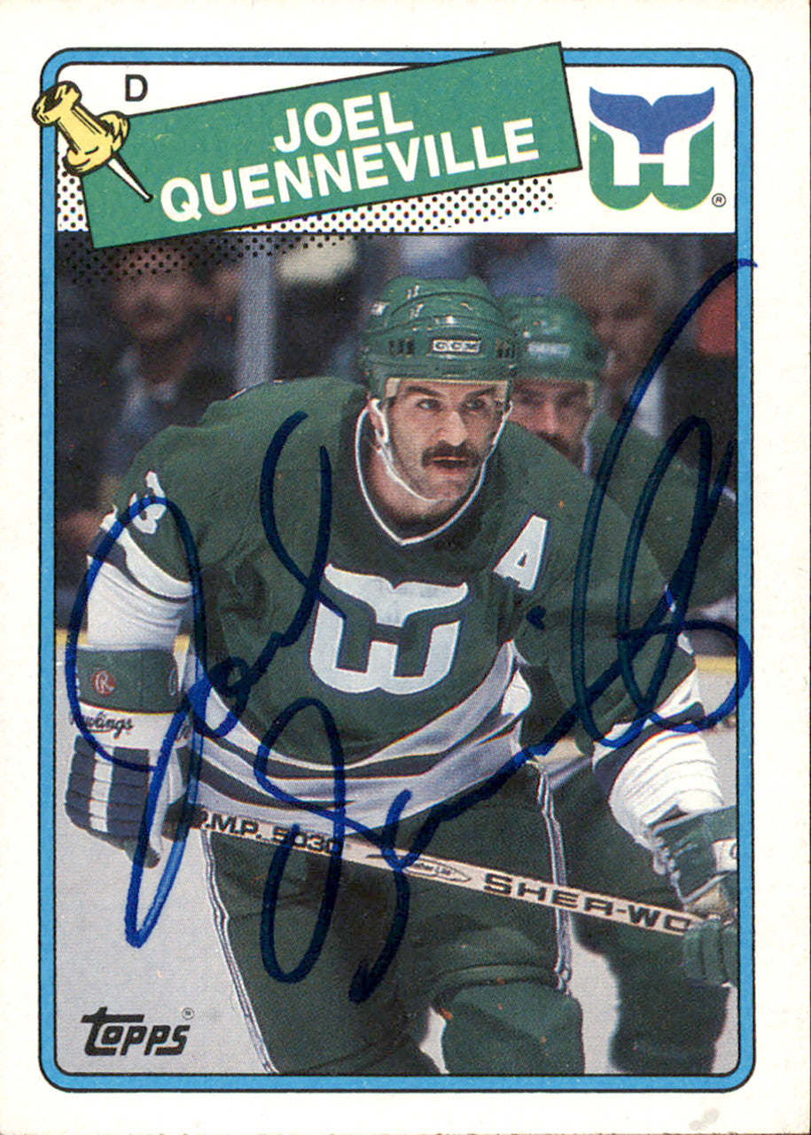 1988-89 Topps Hockey Autographed Cards (82 Count Lot - All Different) SKU #257860