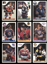 1985-86 Hockey Autographed Cards (96 Count Lot - All Different) SKU #257864