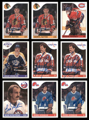 1985-86 Topps Hockey Autographed Cards (54 Count Lot) SKU #257866