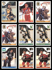 1985-86 Topps Hockey Autographed Cards (54 Count Lot) SKU #257866
