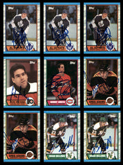 1989-90 Topps Hockey Autographed Cards (56 Count Lot) SKU #257869