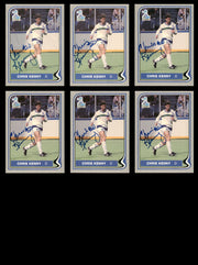 1987-2001 Soccer Autographed Cards (33 Count Lot) SKU #257881