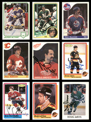 1981-1990 Hockey Autographed Cards (67 Count Lot) SKU #257882