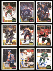 1981-1990 Hockey Autographed Cards (67 Count Lot) SKU #257882