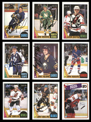 1981-1990 Hockey Autographed Cards (67 Count Lot) SKU #257882