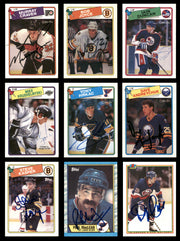 1981-1990 Hockey Autographed Cards (67 Count Lot) SKU #257882