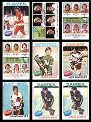1975-76 Topps Hockey Autographed Cards (40 Count Lot) SKU #257886
