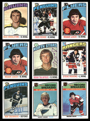 1976-77 Topps Hockey Autographed Cards (39 Count Lot) SKU #257888