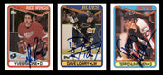 1990-91 Topps Hockey Autographed Cards (66 Count Lot - All Different) SKU #257893