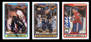 1990-91 Topps Hockey Autographed Cards (84 Count Lot - All Different) SKU #257894