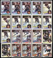 1984-85 Topps Hockey Autographed Cards (120 Count Lot) SKU #257904