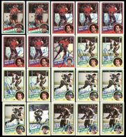 1984-85 Topps Hockey Autographed Cards (120 Count Lot) SKU #257904