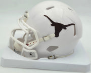 Byron Murphy II Autographed Texas Longhorns White Speed Mini Helmet (Smudged) MCS Holo #62578