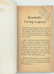 Satchel Paige Autographed Maybe I'll Pitch Forever Book Negro Leagues "Best Wishes" Beckett BAS #AE43590