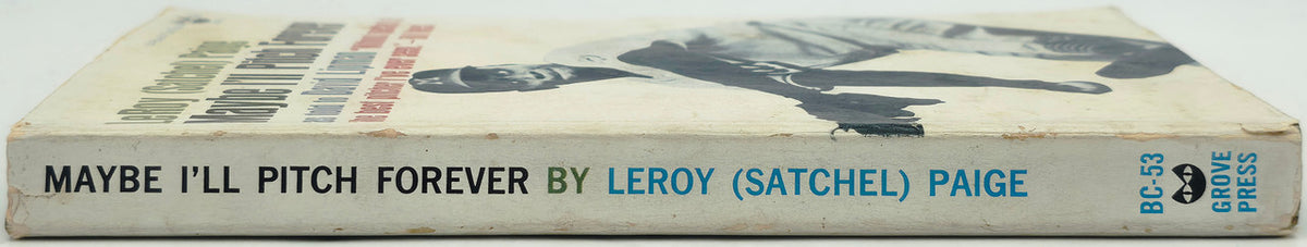 Satchel Paige Autographed Maybe I'll Pitch Forever Book Negro Leagues "Best Wishes" Beckett BAS #AE43590