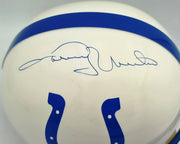 Johnny Unitas Autographed Baltimore Colts White Full Size Replica Helmet PSA/DNA #2A05615