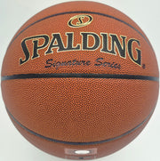 Jack Sikma & Fred Brown Autographed Spalding Signature Series Basketball Seattle Supersonics Logo MCS Holo #63691