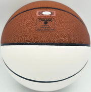 Jack Sikma & Fred Brown Autographed Spalding Signature Series Basketball Seattle Supersonics Logo MCS Holo #63691