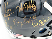 College Football's Best Heisman Winners Autographed Black Full Size Schutt Replica Helmet With 24 Signatures Including Barry Sanders & Bo Jackson Steiner Holo #SS149098