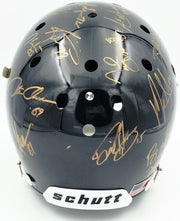 College Football's Best Heisman Winners Autographed Black Full Size Schutt Replica Helmet With 23 Signatures Including Barry Sanders & Bo Jackson Steiner Holo #SS149844