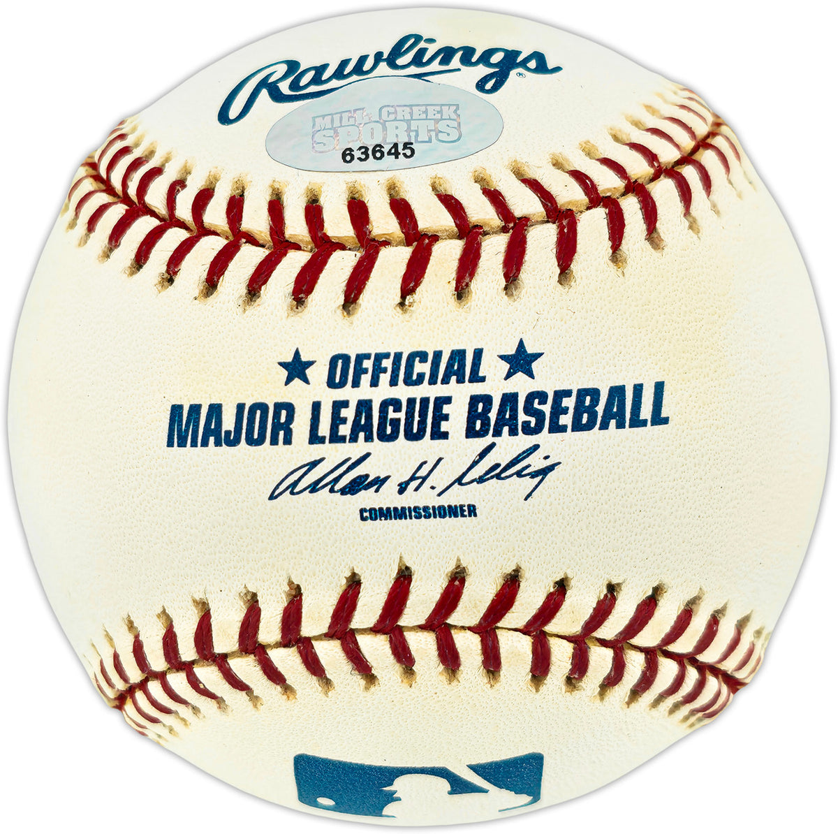 Jose Paniagua Autographed Official MLB Baseball Seattle Mariners Expos MCS Holo #63645