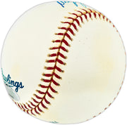 Jose Paniagua Autographed Official MLB Baseball Seattle Mariners Expos MCS Holo #63645